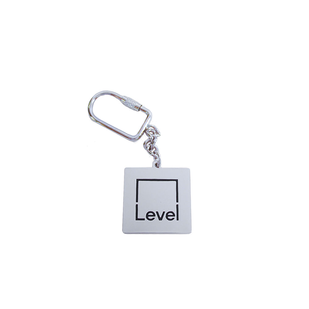 Брелок Level Павелецкая с логотипом Компании.