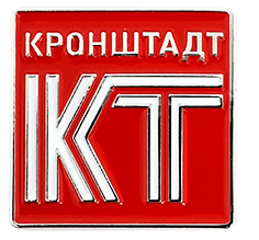 Значок Кронштадт корпоративный с логотипом Компании.