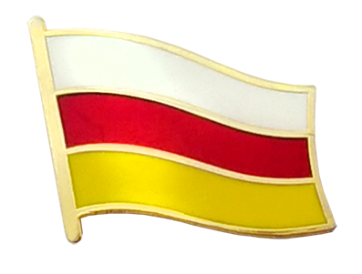 Значок Флаг РЮО корпоративный с логотипом Компании.