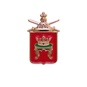 Значок Герб города Тверь корпоративный с логотипом Компании.