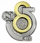 Значок Норильский никель 85 лет