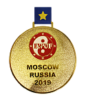Медали на ленте III Европейский чемпионат по Вин Чун